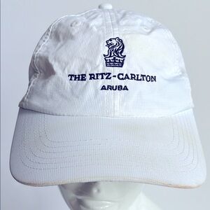 The Ritz-Carlton Aruba White Cap Golf Hat Beach